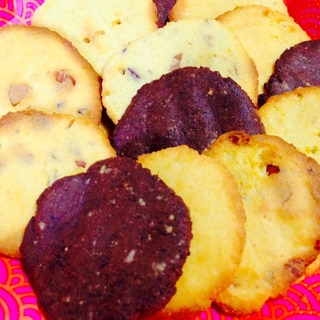 【糖質制限のおやつ】ポリポリ☆4種のおからクッキー